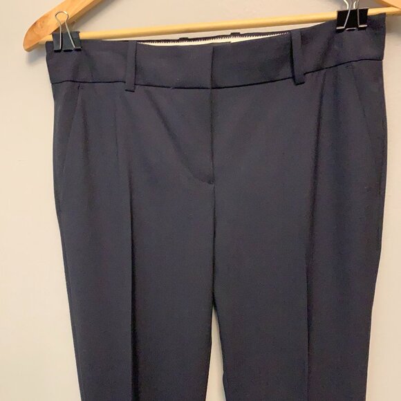 NWOT J.Crew Wool Navy Pant - Picture 2 of 10